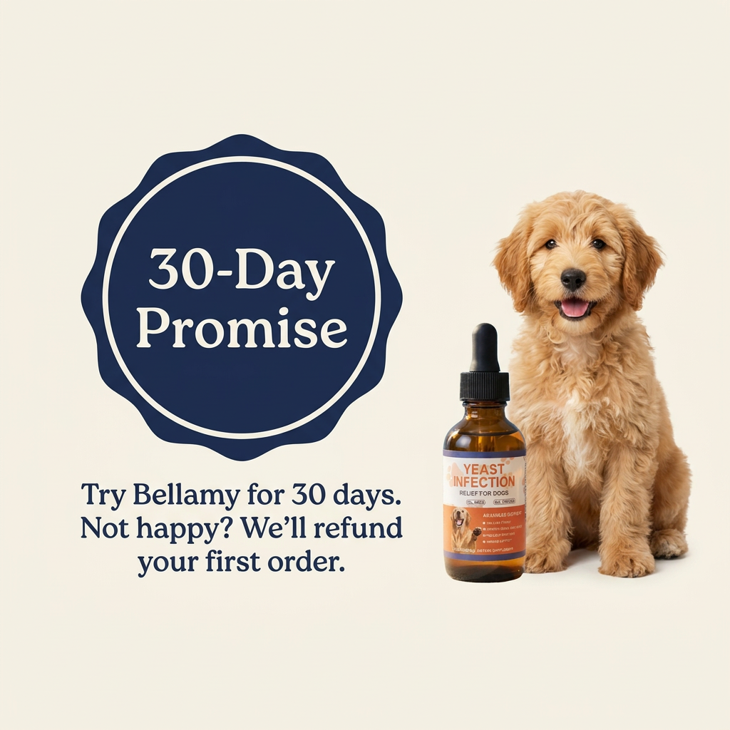 Bellamy Yeast Balance Drops for Dogs | Ear, Paw & Skin Support